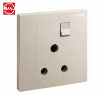 Legrand GA32012CH/ GA32012CHMY 15A 1 Gang Switch Socket (Champagne)