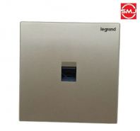Legrand GA43042CH/ GA43042CHMY RJ45 CAT6/ CAT 6 Switch Socket (Champagne)