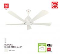 KDK K15UC 60" Wifi/ Wi-Fi 5 Blade Remote Control Ceiling Fan (Elegant Grey)