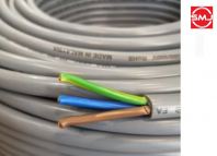 Rezki 70/0.076 x 3 Core Flexible Cable (Grey)