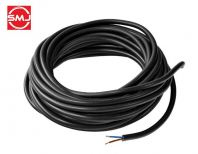 Star 23/0.15 x 2 Core VDE Cable/ PVC VDE Cable/ Twin Flat Cable/ Twin Flat PVC Cable (Black)