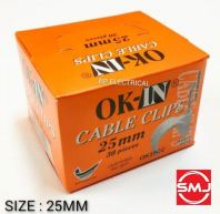 Ok-In/ Ok In 25mm Cable Clip