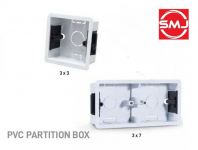 Tham Chee (TC) 3 x 3 PVC Conceal Box/ Kob In/ Kob-In/ Partition Box/ Conceal Base (White)