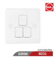 UMS 6031 3 Gang 1 Way Switch