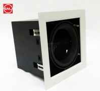 XT111 PAR 30/ PAR30 E27 Single Circuit Downlight Square Bracket