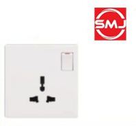 Schneider KBN15_IS Vivace E 13A Universal Switch/ Universal Socket/ International Socket/ International Switch Socket (White)