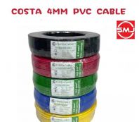 Costa 4mm PVC Cable (Black)
