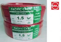 Pacific Cable 1.5mm PVC Cable (Red)