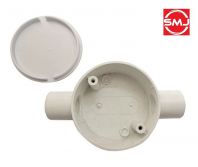 Tham Chee (TC) 20mm (3/4") PVC 2 Way Box/ Through Box