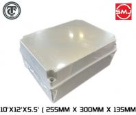 Tham Chee (TC) TC 1012/ TC1012 255 x 300 x 135mm (10" x 12" x 5.5") Junction Box/ Enclosure Box/ PVC Weatherproof Enclosure Box/ PVC Electrical Box