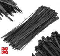 Beta 8" 200mm x 3.6mm Nylon Cable Tie (Black)