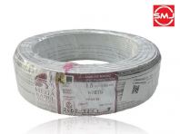 Mega 1.5mm PVC Cable (White/ Black)