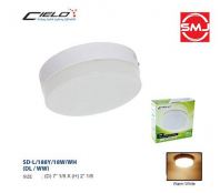 Cielo 7" 18W 3000k LED Surface Downlight (Round) (Warm White)