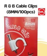 R&B 8mm Cable Clip/ PVC U Clip