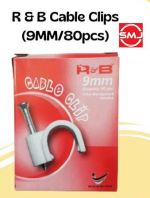 R&B 9mm Cable Clip/ PVC U Clip