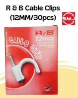R&B 12mm Cable Clip/ PVC U Clip