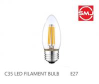 Crown 4W 6500k E27 LED Filament Bulb/ LED Bulb (Cool Daylight)