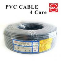 Fajar 70/0.076 x 4 Core Flexible Cable (Grey)