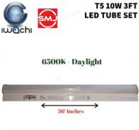 Iwachi T5 3ft 10W 6500k LED Fitting (Cool Daylight)
