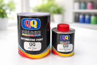 QQ Colour Automotive Paint 2K 4:1 Matt Clear/ Matt Hardener