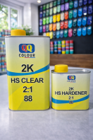 QQ Colour 2K HS Clear 2:1 / HS Hardener 2:1 code:88