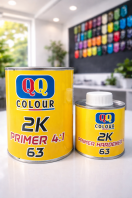 QQ Colour 2k Primer 4:1 / 2k Hardener 4:1 , Code: 63