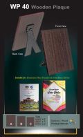 WP 40 - WOODEN PLAQUE SERIES