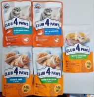 CLUB 4 PAWS PREMIUM WETFOOD POUCH (80G)