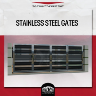 SS Gate (HLINE Aluminium with SS Bars)