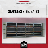 SS Gate (HLINE Aluminium with SS Bars)