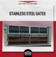 SS Gate (HLINE Aluminium with SS Bars)