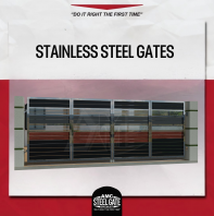 SS Gate (HLINE Aluminium with SS Bars)