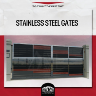 SS Gate (HLINE Aluminium with SS Bars)