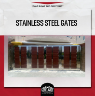SS Gate (HLINE Aluminium with SS Bars)