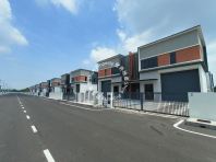 [FOR RENT] 1.5 Storey Semi-Detached Factory Corner Unit At Kawasan Industri Ringan Asas Jaya [Palmera Light Industrial Park], Permatang Tinggi