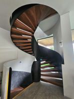 Structural Steel Work for Spiral Staircase