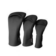 Big Max - Headcover - Prime Soft Guard PU (Black) (3 pcs - Driver/Fairway/Hybrid)