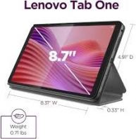 LENOVO TAB ONE TB305XU 8.7"/ MEDIATEK HELIO G85/ 4GB/ 62GB/ GREY/ LTE/ ANDROID 14/ 1Y (LEN-ZAF10016MY)