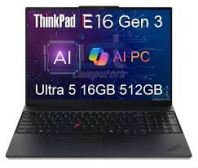 Lenovo Thinkpad E16 G3/ ULT5-225U/ 16GB/ 512GB SSD/ 16"/ W11P (LEN-21SR0006MA)