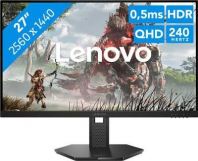 Lenovo Legion 27Q-10 / 27" QHD (2560x1440) IPS/ 240Hz/ 0.5ms MPRT/ HDMI+DP/ 3Y (LSA-68C6GAC4MY)