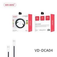 VEN-DENS TYPE C TO TYPE C 60W FAST CHARGING MAGNETIC DATA CABLE 1 METER (VD-DCA04)