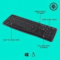 LOGITECH K120 USB KEYBOARD (920-002582)