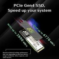 AORUS GEN4 7300 SSD 1TB AG4731TB (6000/7300MB/s) , 2TB (6850/7300MB/s)