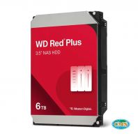 WESTERN DIGITAL Red Plus 6TB 3.5" NAS Hard Disk Drive 5400RPM (WD60EFPX)