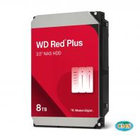 WESTERN DIGITAL Red Plus 8TB 3.5" NAS Hard Disk Drive 5640RPM (WD80EFPX)