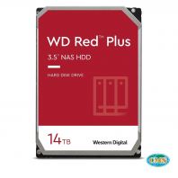 WESTERN DIGITAL Red Plus 14TB 3.5" NAS Hard Disk Drive 7200RPM (WD140EFGX)