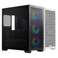 COOLER MASTER ELITE 302 BLACK/WHITE LITE (E302-KGNN-SAZ/WGNN-SAZ) 2YEARS -M-ATX, TG Side Panel, 4 ARGB fan, Type-C I/O