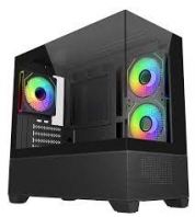 Cooler Master Elite 490 Black/White -M-ATX, TG Side & Front, 3 ARGB fans, Type-C I/O (E490-KHNN-S00/WHNN-S00)