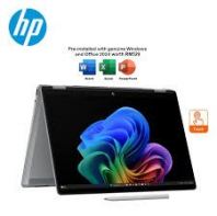 HP OMNIBOOKXFLIP NGAI 14-FK0118AU -R5 AI340/16G/512G/840M SILVER (D4QP2PA#UUF) - FREE TNG RM50