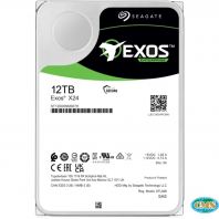 SEAGATE EXOS X24 HDD 512E/4kn 12TB/SATA/7200RPM/256MB/3.5" (ST12000NM002H)